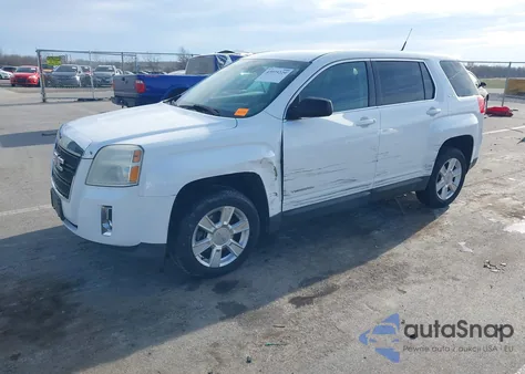 2012 GMC Terrain Sle-1 из США, поврежденный, VIN 2GKALMEK2C6397465